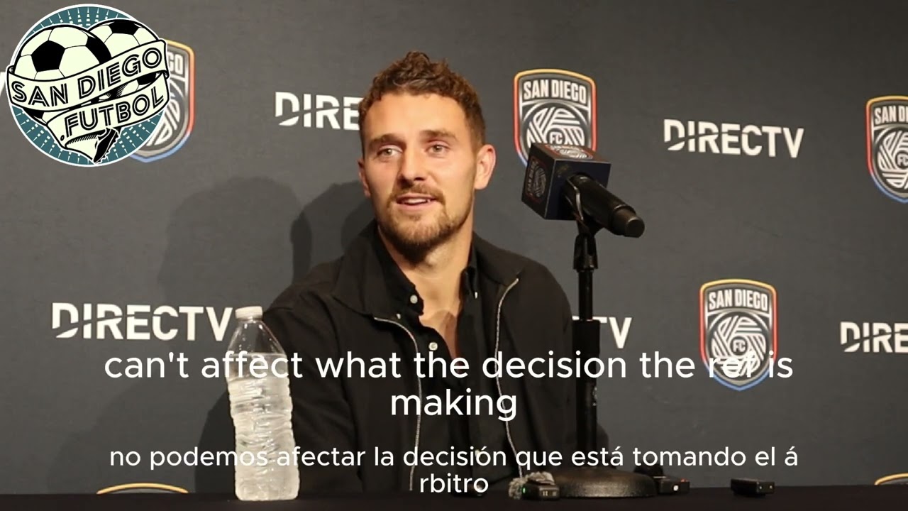 San Diego FC vs Toronto FC | Post-Match Press Conference | Chris McVey