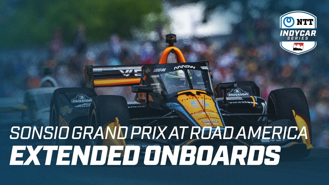 Extended Onboards // Pato O'Ward at the Sonsio Grand Prix at Road America