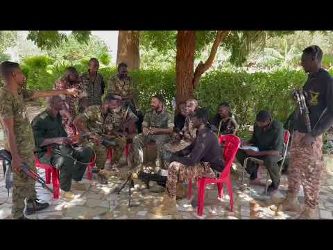 ضباط الجيش Sudanese Army ودالبرير الكردفاني