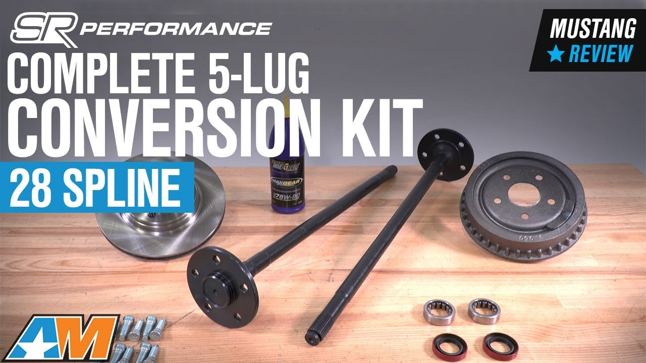 1987-1993 Mustang 5.0L SR Performance Complete 5-Lug Conversion Kit - 28 Spline Review