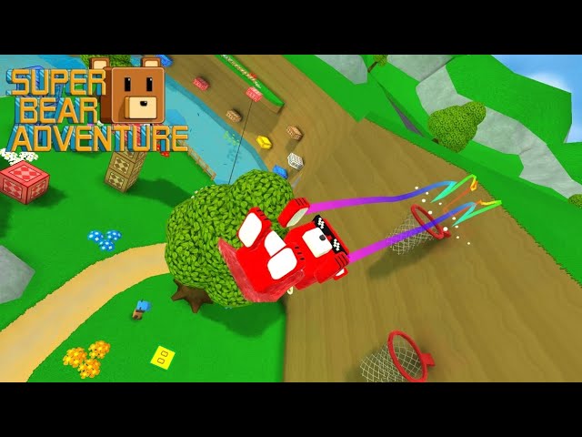 SUPER BEAR ADVENTURE MOD MENU APK V10.3.2 UNLIMITED MONEY + NYAWA TAK  TERBATAS 