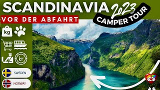 Schweden 🇸🇪 Norwegen  🇧🇻 Scandinavia  Camper Tour  👉Vor der Abfahrt 👉 Maut Zoll und Preise usw. VLOG