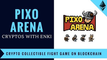 PixoArena - Fighting Crypto Collectible Game on Ethereum Blockchain | Crypto Games