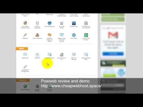 Powweb reviews, demo site, vDeck feature overview, and coupons