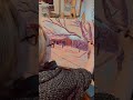 Behind the Scenes of Shenandoah Snowfall - acrylic landscape painting by Rachel J Haungs NC artist