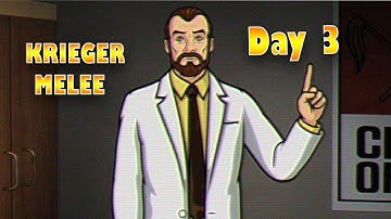 Gameplay Animation Throwdown Krieger Melee Day 3 | TWITCHINAROUNDDD