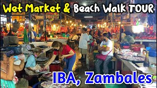 IBA ZAMBALES Wet Market & Beach Walk TOUR | Morning Visit to the PALENGKE + ZAMBALES BEACH TOUR!