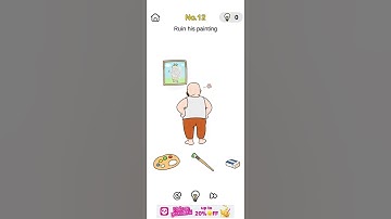 Brain Out Prank plan level 12