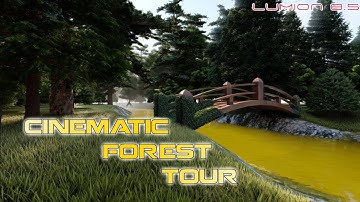 A CINEMATIC FOREST TOUR | LUMION 8 | REALISTIC RENDER