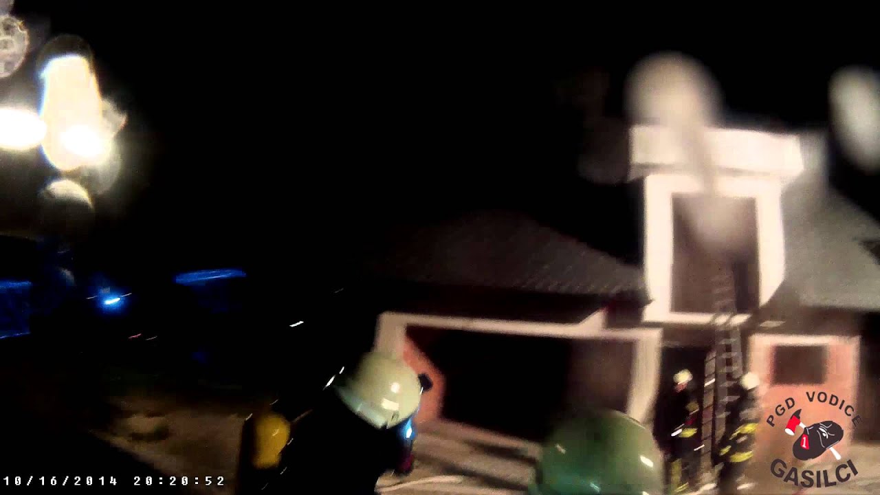 PGD Vodice - Društvena vaja v mesecu požarne varnosti (16.10.2014)