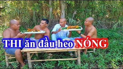 Tranh Tài Thi Ăn Đầu Heo Nóng - Món Đầu Heo Cuối Cùng | Son Duoc Vlogs