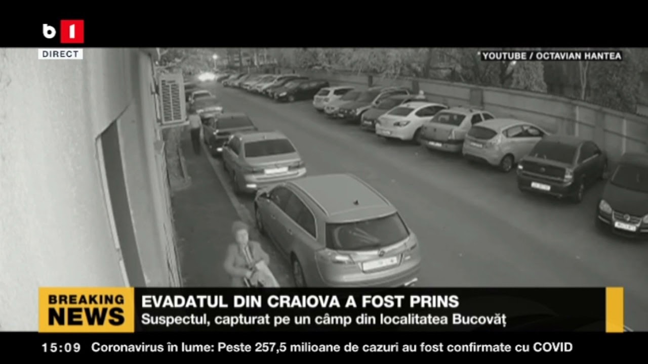 EVADATUL DIN CRAIOVA A FOST PRINS_Stiri B1_21 nov 2021