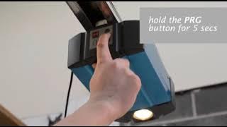 Hormann HSE5 PRG Button , How to Program a Hormann BiSecur HS5 handset to Supramatic E Operator