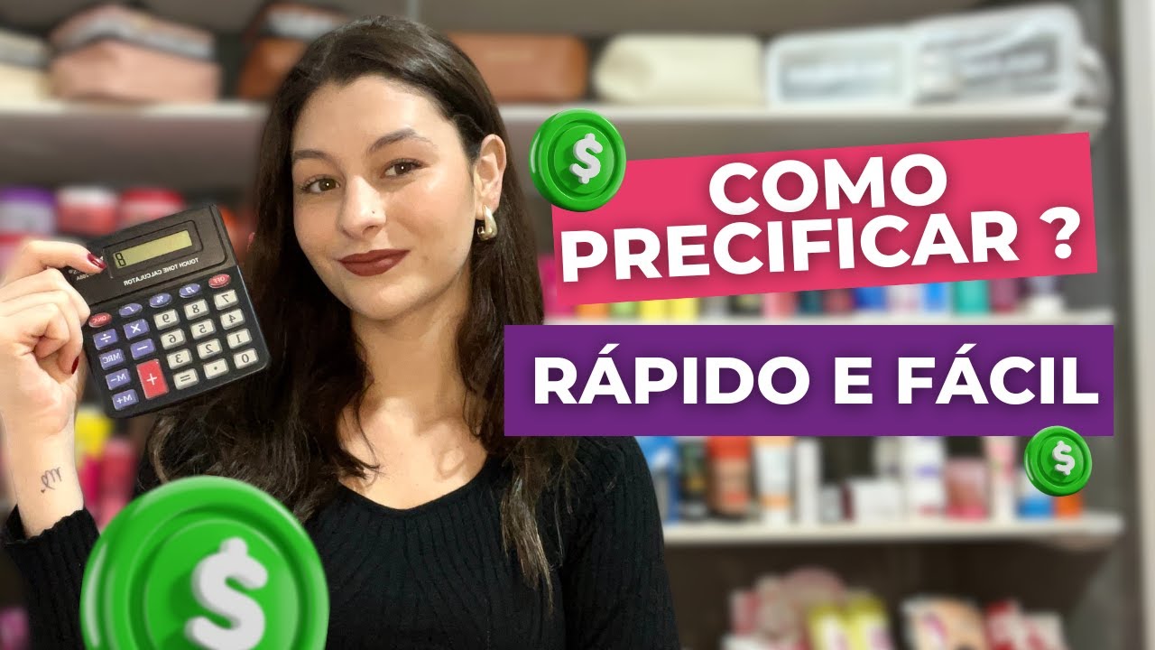 PASSO A PASSO COMO PRECIFICAR SEUS PRODUTOS RÁPIDO E FÁCIL: Como eu faço na minha loja de maquiagem?