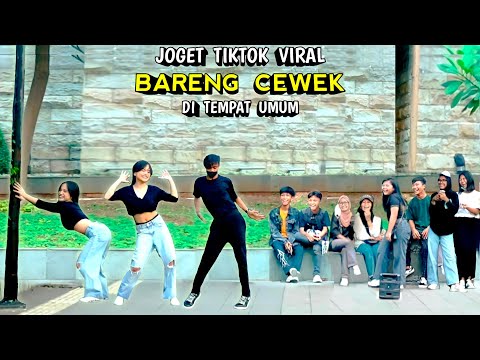 JOGET TIKTOK VIRAL BARENG CEWEK DI TEMPAT UMUM.. NGAKAK PARAH