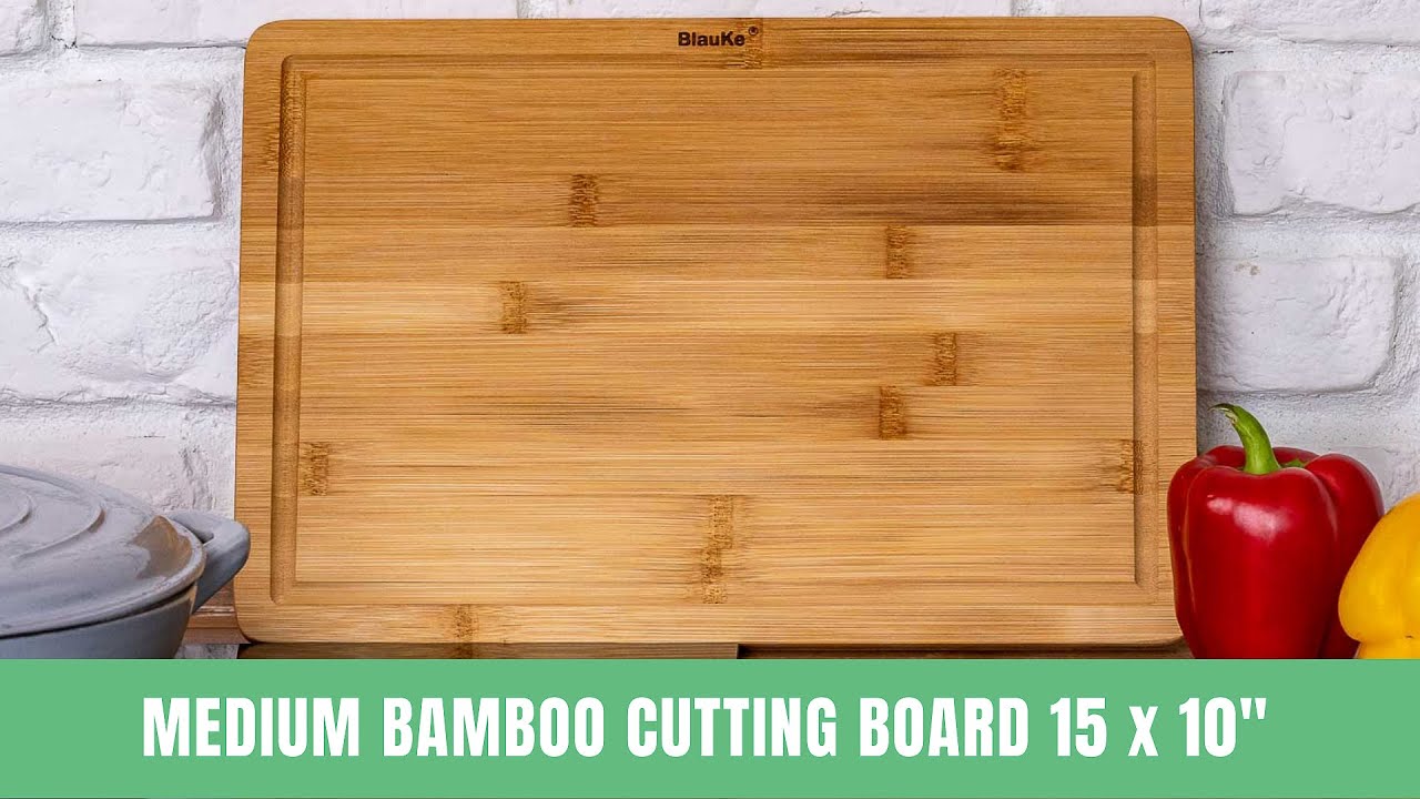 Wood Cutting Board for Kitchen 15x10 inch - Wooden Serving Tray - Large  Bamboo Chopping Board, 1 - Harris Teeter