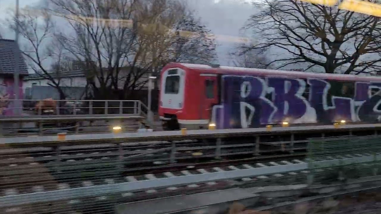 Das letzte mal mit einem VTA Zug der AKN zum Hamburger Hauptbahnhof.