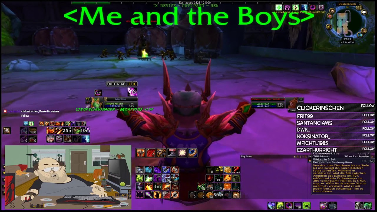 Diremaul Speed Run Warlock Solo für Arkankristalle 