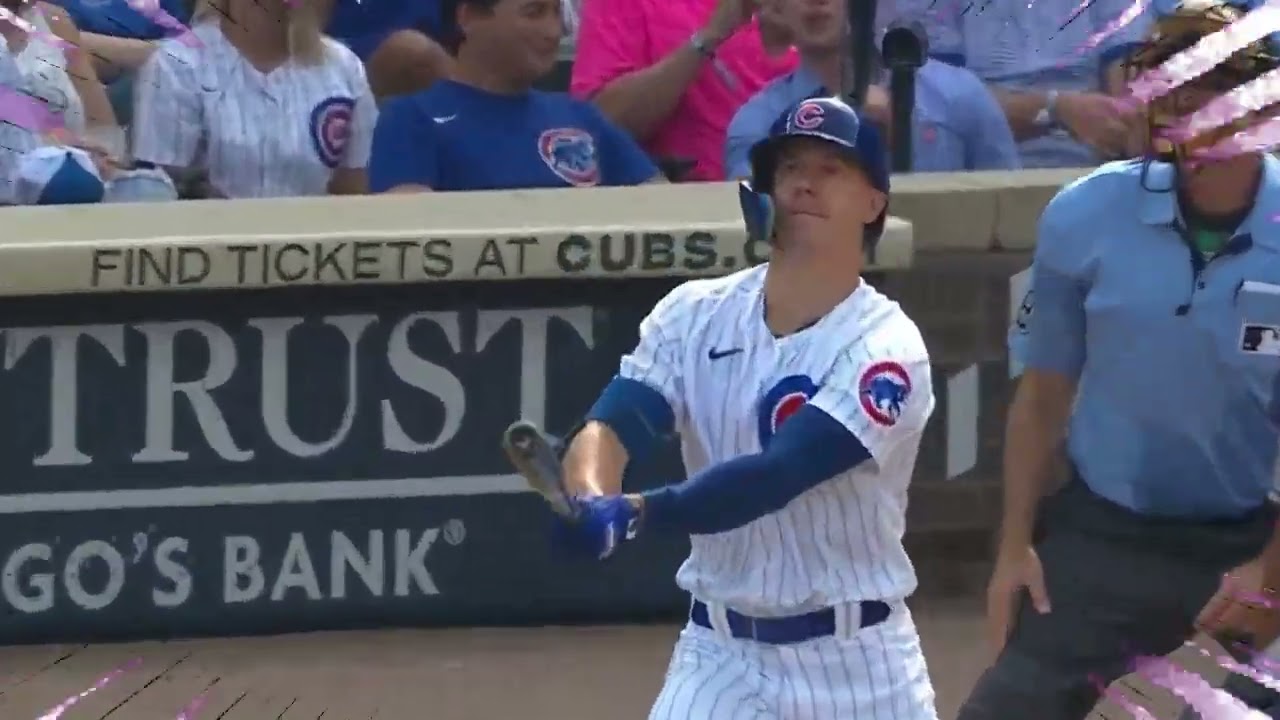 Jared Young a two run home run to right center field