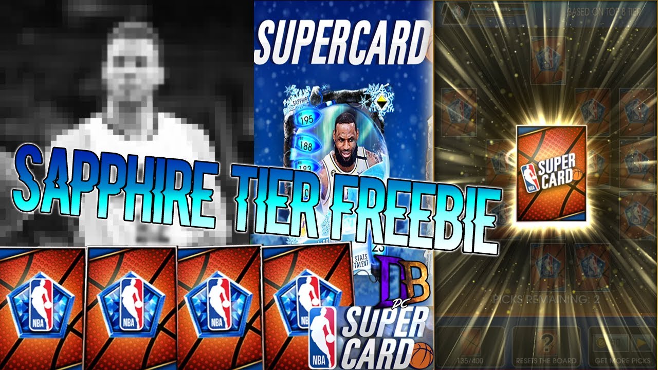 NBA SUPERCARD | SAPPHIRE TIER FREEBIE!!
