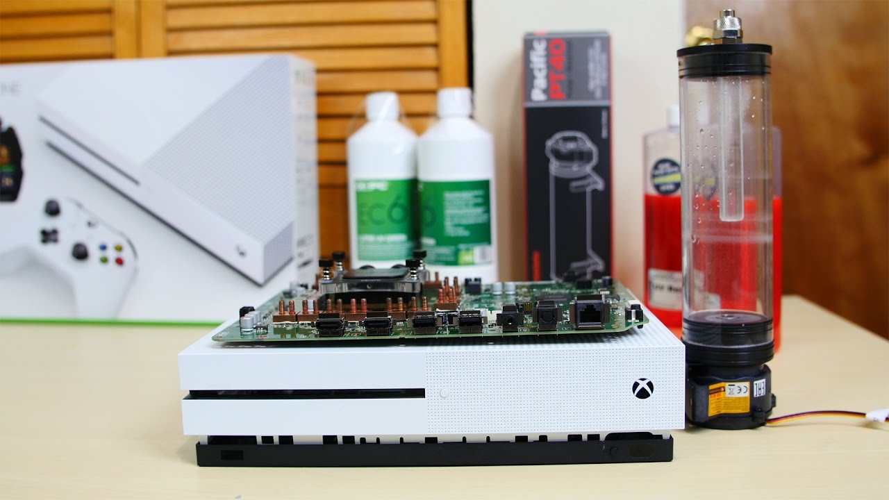 Water Cooled Xbox One S - The Build - Part 1 - YouTube