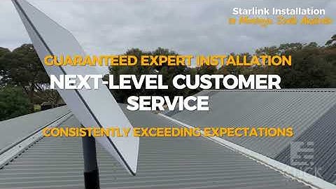 Starlink Installation and Starlink Roof Mounts in Meningie, South Australia