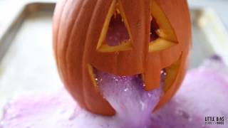 Puking Pumpkin Jack O Lantern Volcano!