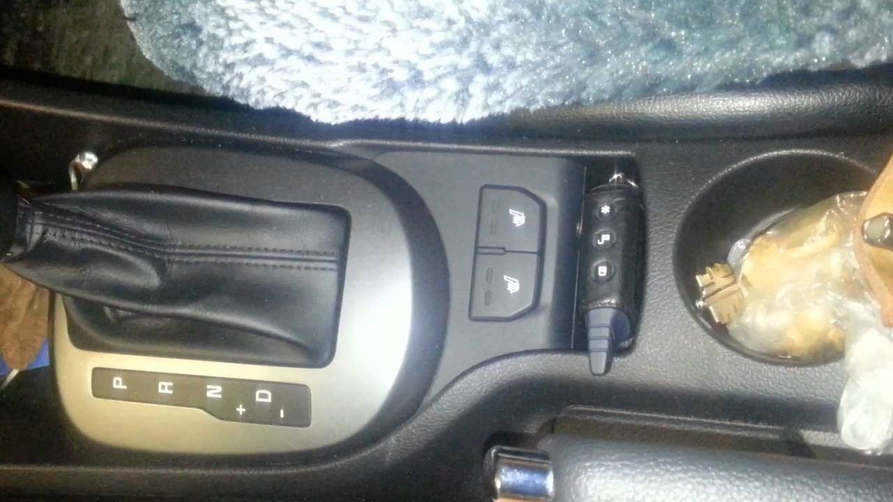 Automatic transmission on Kia Rio 3 of Kopylova - YouTube