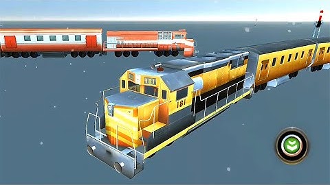 Train Simulator - Free Games - Level 24 Success With No Background Bug