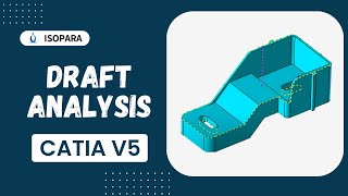 Use Draft Analysis in Plastic Part | CATIA V5