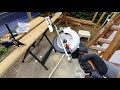 Worx WX531 Cordless hand saw unboxing demo.