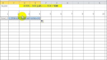 台灣商管教材研發學會數位教材_EXCEL-VBA影音教學-第一篇：資料處理_單元03：大型試算表-主題01：建立存款本利和報表