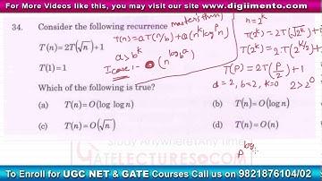 ISRO Previous Year Question of exam 2016 - Q34 with Solution