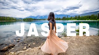贾斯珀国家公园休闲游 | Beauvert Lake为什么没早点发现?!太美啦~露营冻成狗 | 差点和马鹿Elk“亲密接触” @Jasper National Park
