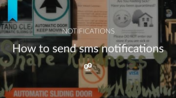 How to send sms notifications | GoodBarber Classic Apps Tutorials