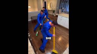 They Cleaned A House In Under 1 Minute!