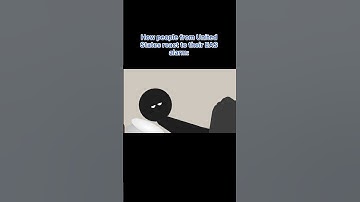 Thumbnail of How these countries react to their EAS alarm: #stickman #funny #comedy #animation