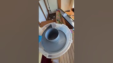 Marble Run (Course with 3 rotating buckets and wooden sound device) #9 #ASMR