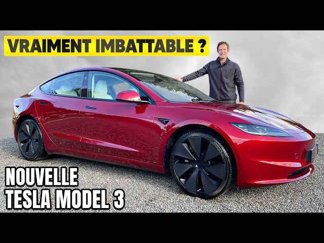 Essai Tesla Model 3 : elle fait toujours référence