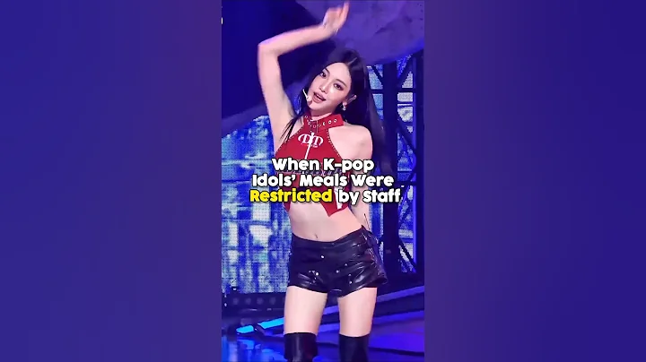 When K-pop Idols’ Meals Were Restricted by Staff #kpop #shorts #fyp #aespa