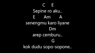 Chord & Lirik Dumes Dari C - Guyon Waton