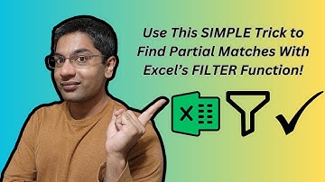 How to Find Partial Matches With Excel