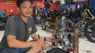 HAKATECH-FULL VIDEO PROSES PEMBUATAN MESIN UNDERBONE 125Z DARI NOL SAMPAI JADI