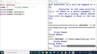 Python class 10 - String Methods and Input Statements in Python