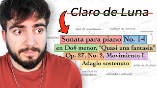 ¿Por qué la música clásica tiene nombres tan largos?