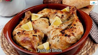 Receta fácil de pollo al limón 🍋 Sabroso!