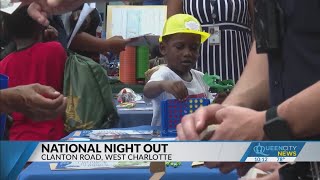 West Charlotte neighbors gather for National Night Out