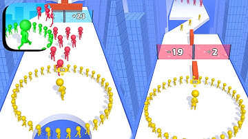 Circles Run 3D ​- All Levels Gameplay Android,ios (Levels 55-56)