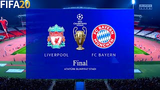 Fifa 20 | liverpool vs bayern munchen - final ucl uefa champions
league full match & gameplay