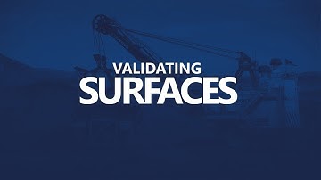MiningMath Intermediate | Validating surfaces